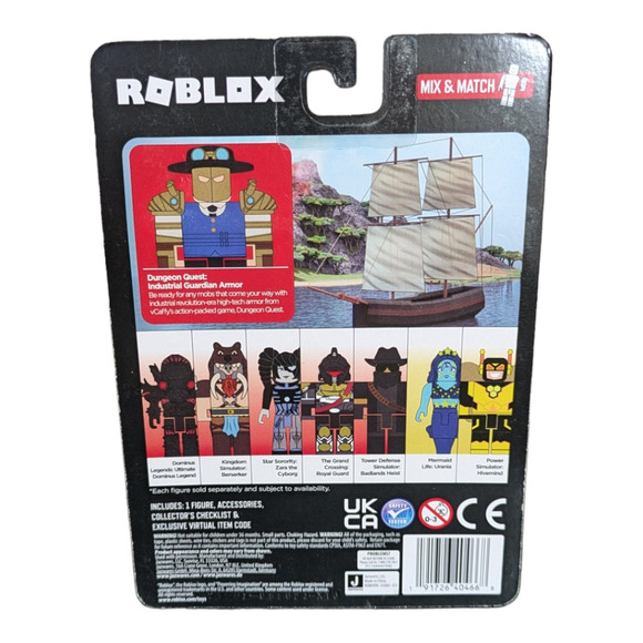Roblox - Dungeon Quest - Industrial Guardian Armor Warrior - New - Picture 6 of 6